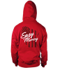 Victory Outdoor Services Easy Money red hoodie